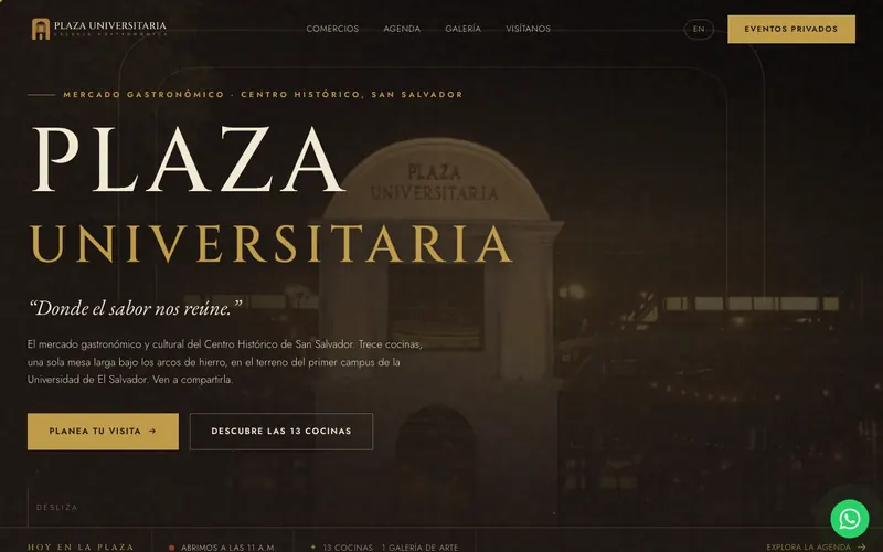 Sitio de Plaza Universitaria